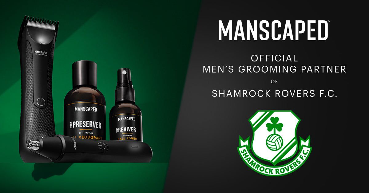 MANSCAPED™ Designated Official Men’s Grooming Partner of Shamrock Rovers F.C.