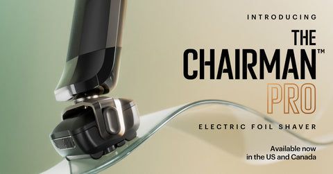 MANSCAPED® Launches The Chairman™ Pro Electric Foil Shaver and Premium Face Shaving Kit