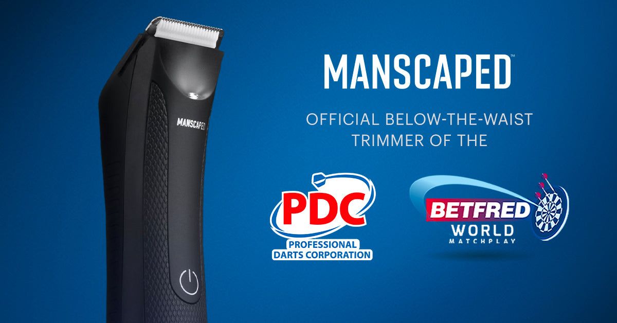 MANSCAPED™ Designated Official Below-the-Waist Grooming Partner of the PDC’s World Matchplay Darts Championship