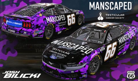 MANSCAPED® and NASCAR Driver Josh Bilicki Race to Raise Awareness for Testicular Cancer